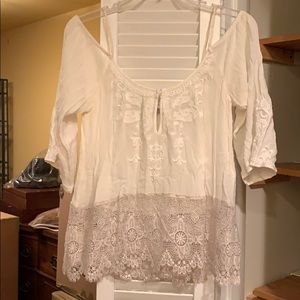 Boho Lace Shirt